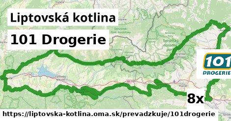 101 Drogerie, Liptovská kotlina