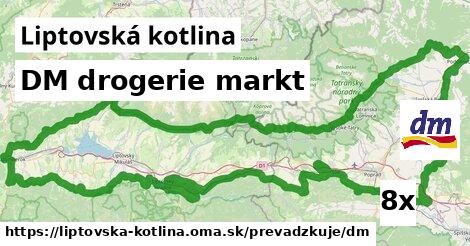 DM drogerie markt, Liptovská kotlina