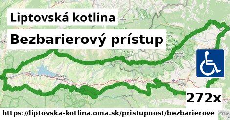 Bezbarierový prístup, Liptovská kotlina