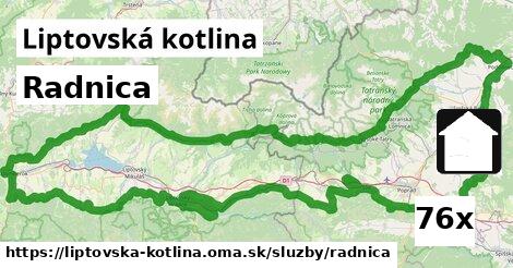 Radnica, Liptovská kotlina