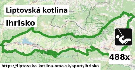 Ihrisko, Liptovská kotlina