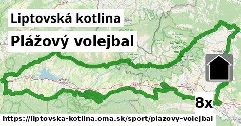 Plážový volejbal, Liptovská kotlina