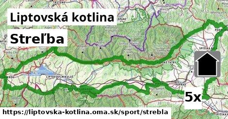 Streľba, Liptovská kotlina