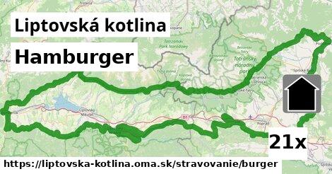 Hamburger, Liptovská kotlina