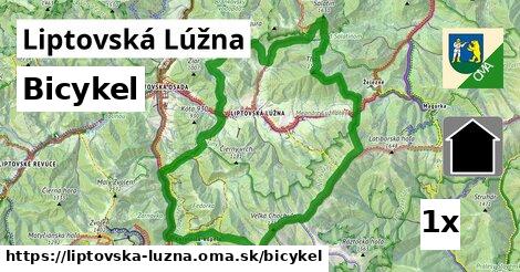 bicykel v Liptovská Lúžna