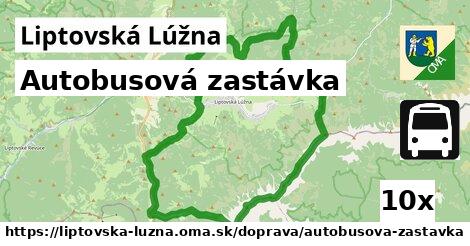 Autobusová zastávka, Liptovská Lúžna