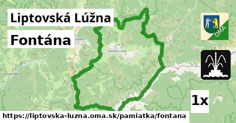 Fontána, Liptovská Lúžna