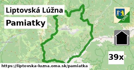 pamiatky v Liptovská Lúžna