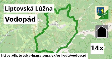 Vodopád, Liptovská Lúžna