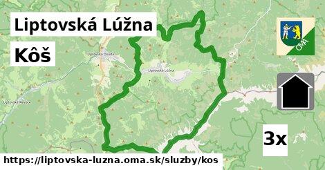 Kôš, Liptovská Lúžna