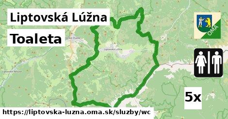 Toaleta, Liptovská Lúžna