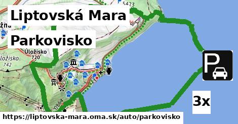 Parkovisko, Liptovská Mara