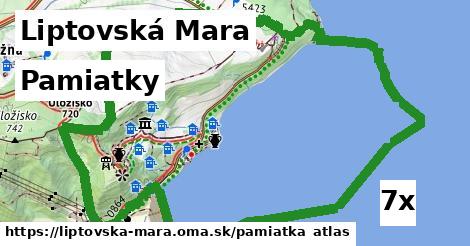 pamiatky v Liptovská Mara