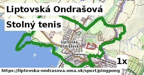 Stolný tenis, Liptovská Ondrašová