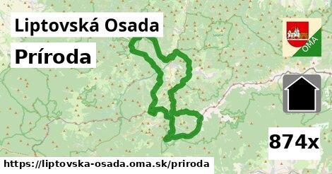 príroda v Liptovská Osada