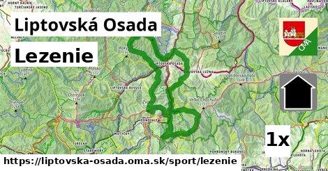 Lezenie, Liptovská Osada