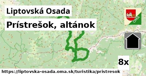 Prístrešok, altánok, Liptovská Osada