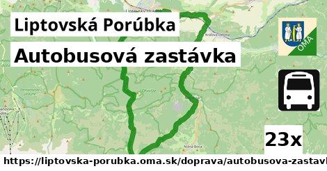 Autobusová zastávka, Liptovská Porúbka