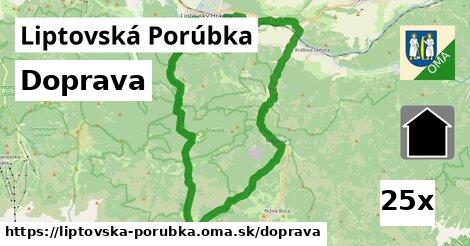 doprava v Liptovská Porúbka