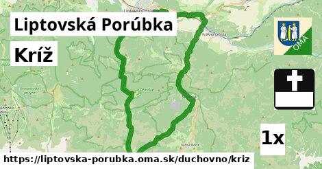 Kríž, Liptovská Porúbka