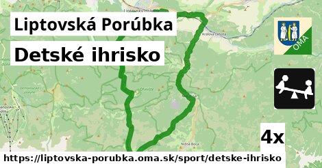 Detské ihrisko, Liptovská Porúbka