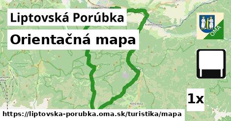 Orientačná mapa, Liptovská Porúbka