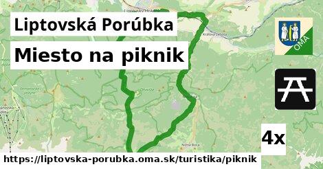 Miesto na piknik, Liptovská Porúbka