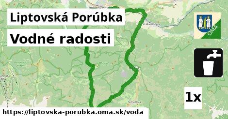 vodné radosti v Liptovská Porúbka