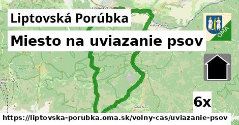 Miesto na uviazanie psov, Liptovská Porúbka