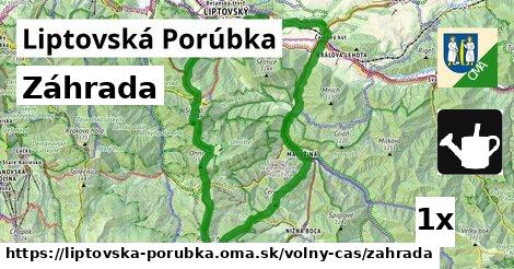 Záhrada, Liptovská Porúbka