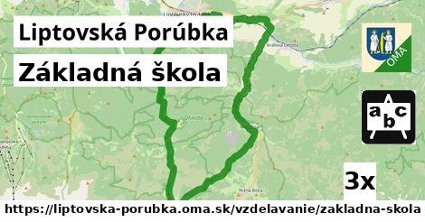 Základná škola, Liptovská Porúbka