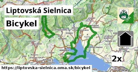 bicykel v Liptovská Sielnica