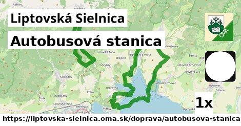 autobusová stanica v Liptovská Sielnica