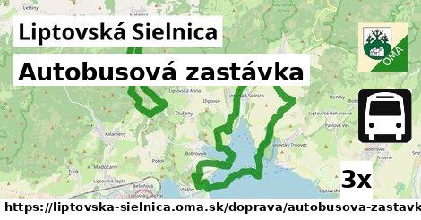 Autobusová zastávka, Liptovská Sielnica