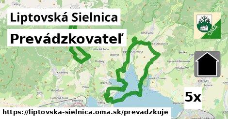 prevádzkovateľ v Liptovská Sielnica