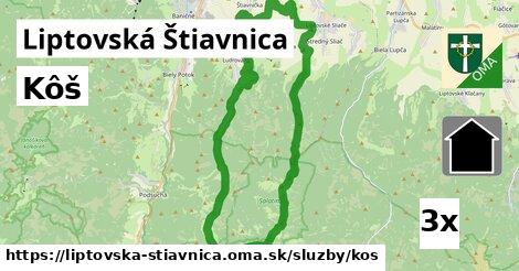 Kôš, Liptovská Štiavnica