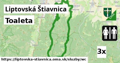 Toaleta, Liptovská Štiavnica