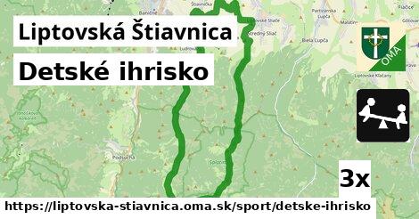 Detské ihrisko, Liptovská Štiavnica