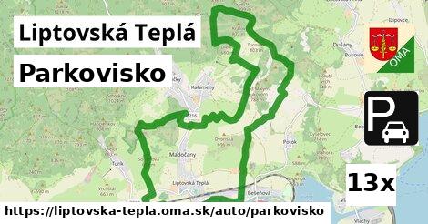 Parkovisko, Liptovská Teplá