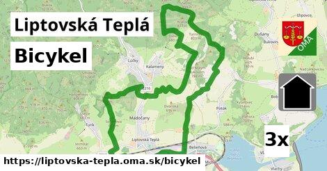 bicykel v Liptovská Teplá