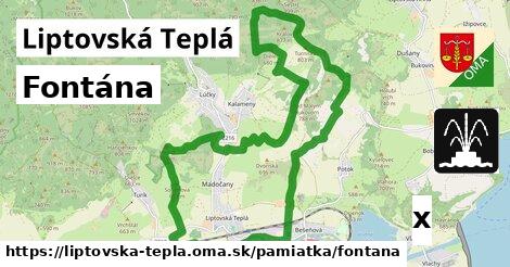 Fontána, Liptovská Teplá