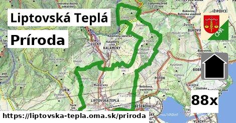 príroda v Liptovská Teplá