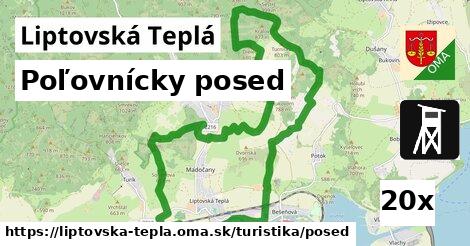 Poľovnícky posed, Liptovská Teplá