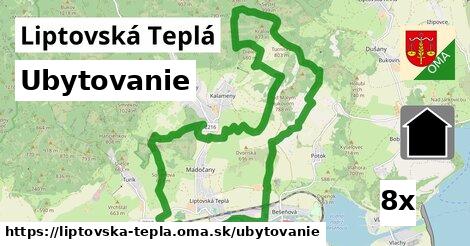 ubytovanie v Liptovská Teplá