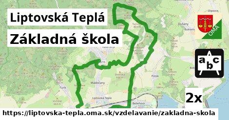 Základná škola, Liptovská Teplá