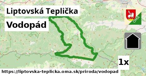 Vodopád, Liptovská Teplička