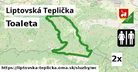 Toaleta, Liptovská Teplička