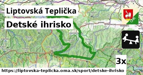 Detské ihrisko, Liptovská Teplička