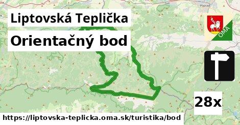 Orientačný bod, Liptovská Teplička