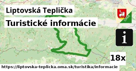 Turistické informácie, Liptovská Teplička
